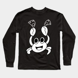 Crab Loves Money Long Sleeve T-Shirt